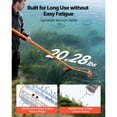 Lake Weed Roller, 12 ft Lake & Pond Weed Removal Tool, Muck Razer ...