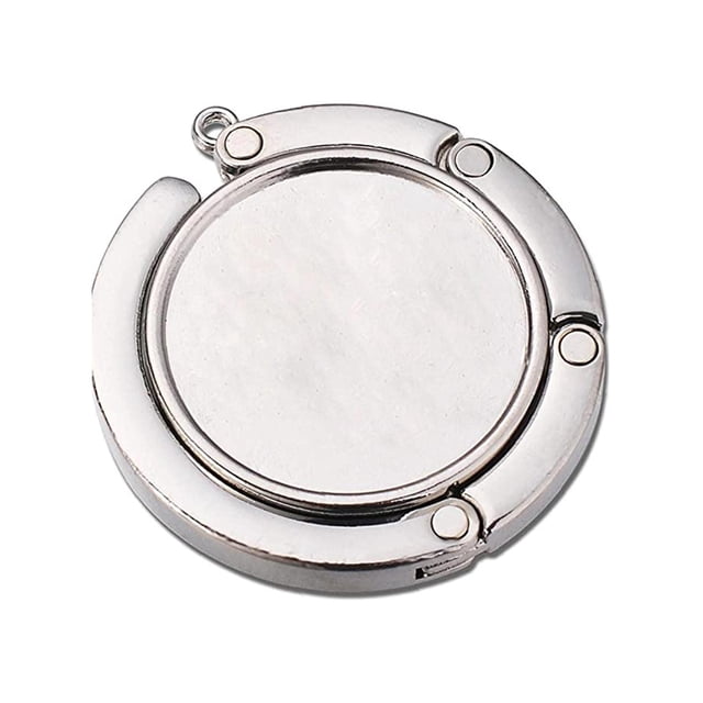 Minnieouse Gancho para bolso, colgador para bolso, colgante para saco, superficie lisa, exquisito Clip para regalo, adorno colgante de diseño plegable a la Accesorios de disfraces Con Anillo Minnieouse AP012775-02