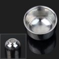thumbnail image 3 of Tasse à Savon à Raser Durable en Acier Inoxydable pour Hommes LEEYNEERMen, Bol de Rasage Brillant (Argent), 3 of 5