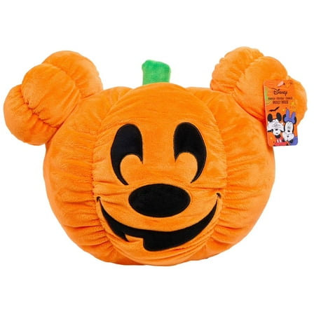 Disney 2025 Halloween Mickey Mouse Jack-O-Lantern Plush