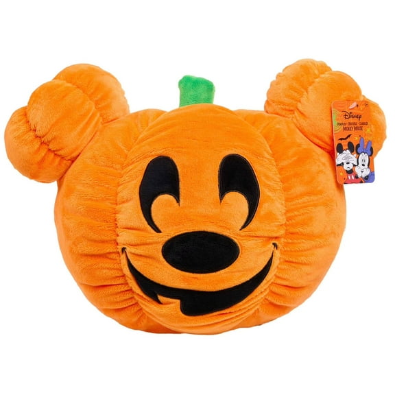 Disney 2025 Halloween Mickey Mouse Jack-O-Lantern Plush