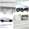 thumbnail image 6 of Car Windshield Cover for Ice and Snow, SUV Half Car Cover Top with Reflective Straps, Winter Car Snow Cover Universal Fit for Most Cars (SUV), 6 of 6