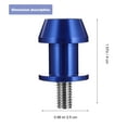 thumbnail image 4 of Shisuyan 2PCS Motorcycle Rear Lift Screws 8mm Diameter Rear Stand Aluminum Screws, 4 of 8