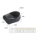 thumbnail image 3 of SUODUI Foot Masks Heel Cushions Protectors Plantar Fasciitis Heel Pads Heel Cushion Inserts Heel Cups Adjustable Breathable Heel Support For Cracked Dry Heels Heel Pain, 3 of 8