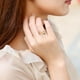 thumbnail image 5 of Anillo de lazo ajustable para mujer, anillo de promesa, aniversario, San Valentín, joyería con lazo, 5 of 7