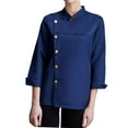 thumbnail image 1 of Chaqueta de chef unisex, ropa de camarero, ropa de trabajo para pizza y comida. XXL, 1 of 9