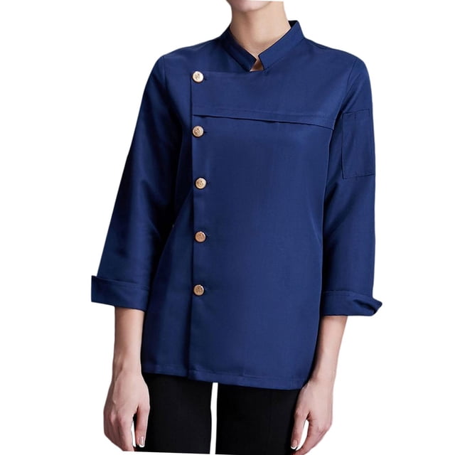 Chaqueta de chef unisex, ropa de camarero, ropa de trabajo para pizza y comida. XXL