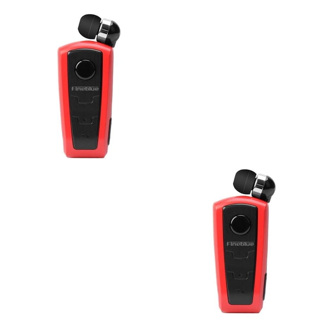 Methold Mini In-Ear Bluetooth Headset Headphone Collar Business Earphone Clip Type2