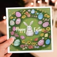 thumbnail image 7 of 3drose, Happy Easter, Anime Style Bunny, Painted Eggs, Celebration, Greetings, 12 Greeting Cards with Envelopes, 7 of 7