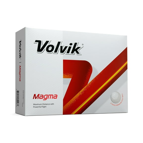 Volvik Magma Golf Balls (One Dozen) (Yellow)