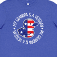 thumbnail image 4 of Inktastic My Grandpa is a Veteran Military Family Youth T-Shirt, 4 of 5