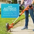 thumbnail image 3 of BLACK+DECKER String Trimmer & Edger with Auto Feed, Lightweight Corded Electric, 6.5-Amp, 14-Inch (BESTA510-CA), 3 of 5