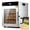 Silver - Model SGB-10A 10 Layers, variant on Commercial 10-Tray Stainless Steel Food Dehydrator – Digital Adjustable 30°-90°C, Timer, Auto Shut-Off, Touchscreen, Thermostat, Large Capacity, SGB-10A, 800W 110V, Silver