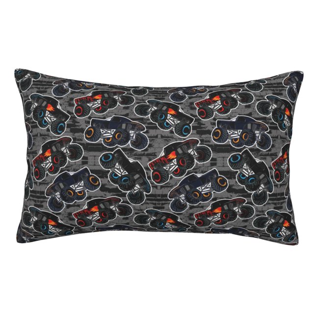 Fotbe Cool Off-Road Vehicle Funda de Almohada Decorativa Estilo Occidental, Lujo en Algodón, Fundas para Almohadas King, Cojín Estampado para Decoración del Hogar-20"x30"