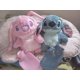 thumbnail image 3 of Botella de agua caliente de peluche Stitch Angel Lotso, bolsa de mano cálida portátil de invierno suave Kawaii, juguetes de anime, regalo de Navidad, 3 of 5