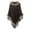 Coffee, variant on Elainilye Fashion Women's Fall Winter Scarf Classic Tassel Scarf Leisure Artificial Fur-Collar Warm Tassel Cape Scarf Gifts for Ladies,Brown