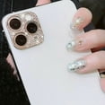 thumbnail image 2 of Luxtrada (2 Packs) For iPhone 12 Pro Bling Diamond Camera Lens Protector Glitter Case Cover, 2 of 8