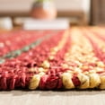 thumbnail image 5 of SAFAVIEH Natural Fiber Ombre Striped Jute Area Rug, Red/Gold, 6' x 9', 5 of 10