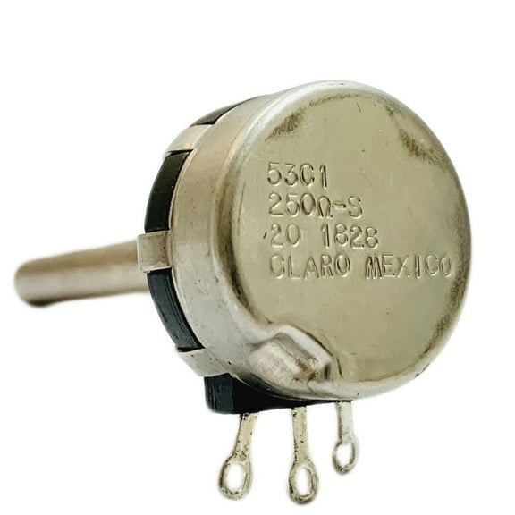 53C1250S 250 OHM-S Potentiometers 2W 500V 250 OHM TOL +/-20% LIN +/-5%