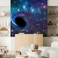 thumbnail image 2 of Idea4wall 3pcs Wormhole In Space Stick Wallpaper Removable Wall Murals Large Wall Stickers for Home Decoration, 72"x72", 2 of 5
