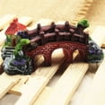 thumbnail image 3 of ZheElen Resin Castle Aquariums Decoration Simulation Turtle Climbing Three Eye Bridge 1Set, 3 of 6