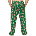 thumbnail image 5 of Rick and Morty Happy Human Holidays Green Lounge Pants (Adult Medium), 5 of 5