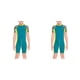 thumbnail image 1 of Traje de baño corto de una pieza Eigraketly para niños de neopreno, 1 of 5