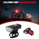 thumbnail image 3 of Juego de luces traseras delanteras para bicicleta recargables por USB Lámpara impermeable para montar en la noche, 3 of 8