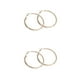 thumbnail image 2 of Minnieouse 1 par de pendientes de niña, pendientes de aro grande para mujer, regalo portátil para Amiga, círculo liso, decoración para mujer, 10cm con Type2 NO2 Minnieouse CBP219618, 2 of 5