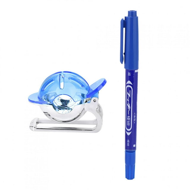 Noref Golf Ball Liner Line Marker Drawing Template Alignment Tool with Pen Accessories, Golf Accessory, Golf Ball Marker