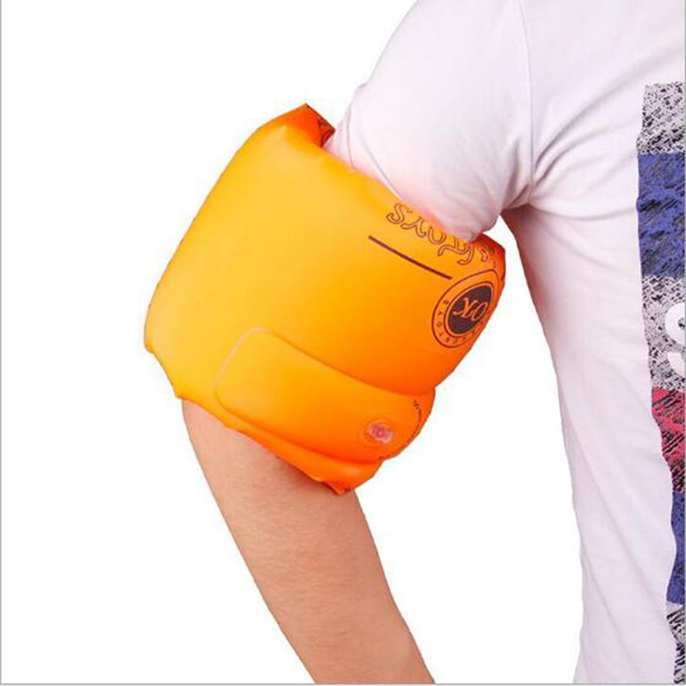 Inflatable Arm Float Swim Floating Sleeves Rollup Armbands for