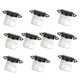 thumbnail image 5 of HEANUJJ 10Ud Bisagras De Resorte Para Puerta Con Automático En Plateado Duradero, 5 of 8