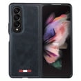 thumbnail image 1 of Artificial Leather Shockproof Phone Case For Samsung Galaxy Z Fold 4 3 5g Fold3 Fold4 Folding Business Protective Slim Mobile Cover, 1 of 4