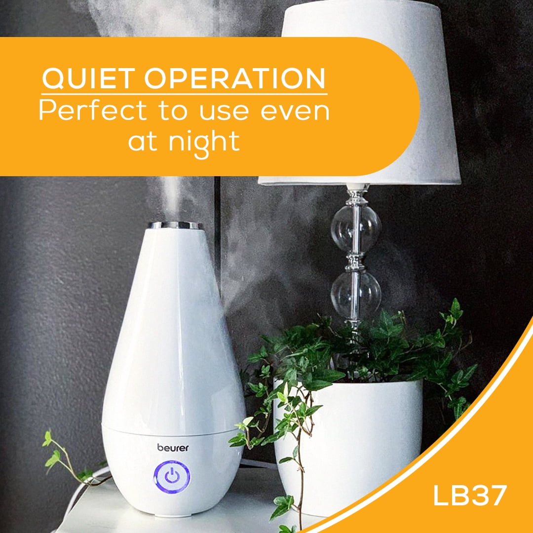 Beurer 2in1 Essential Oil Diffuser & Air Humidifier, 2L Tank, Night