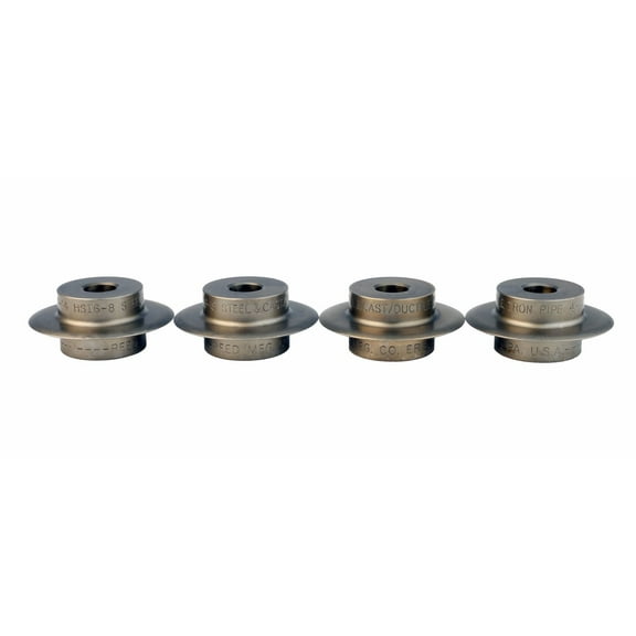 (4) REED® 3507 HSI6-8 Cutting Wheel for H6 4"-6" & H8 6"-8" Hinged Pipe Cutters