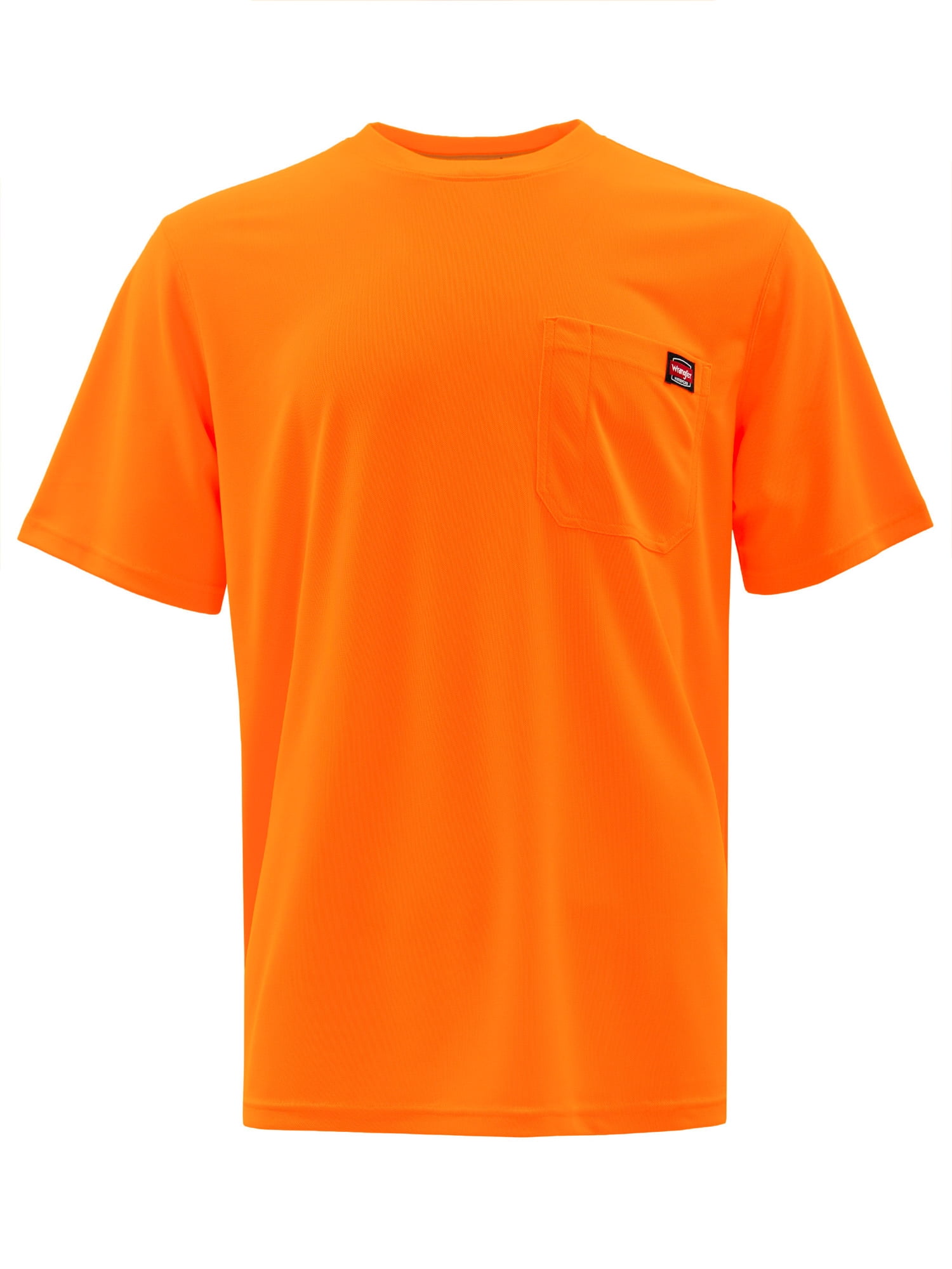 Wrangler Workwear Men's Short Sleeve UPF40 Performance Tee, Size S-3XL and XLT-2XLT