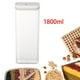 thumbnail image 5 of Caja Hermética de Almacenamiento de Alimento de Cocina, Sin BPA, para de o , 1800 ml 1800ML perfecl contenedor de almacenamiento de cocina, 5 of 8