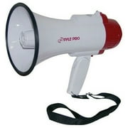 Angle View: Pyle PMP35R 30W Mini Megaphone With Voice Recording