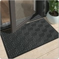 thumbnail image 7 of OEAKAY Door Mat Non-Slip Entryway Rug Durable Heavy Duty Outdoor Doormat Washable Door Rug Stain Resistant Entry Mat for Patio, Garage, 29"x17", Gray, 7 of 7
