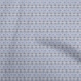 thumbnail image 1 of oneOone Cotton Poplin Grayish Blue Fabric Asian Kilim Craft Projects Decor Fabric Printed By The Yard 42 Inch Wide, 1 of 5