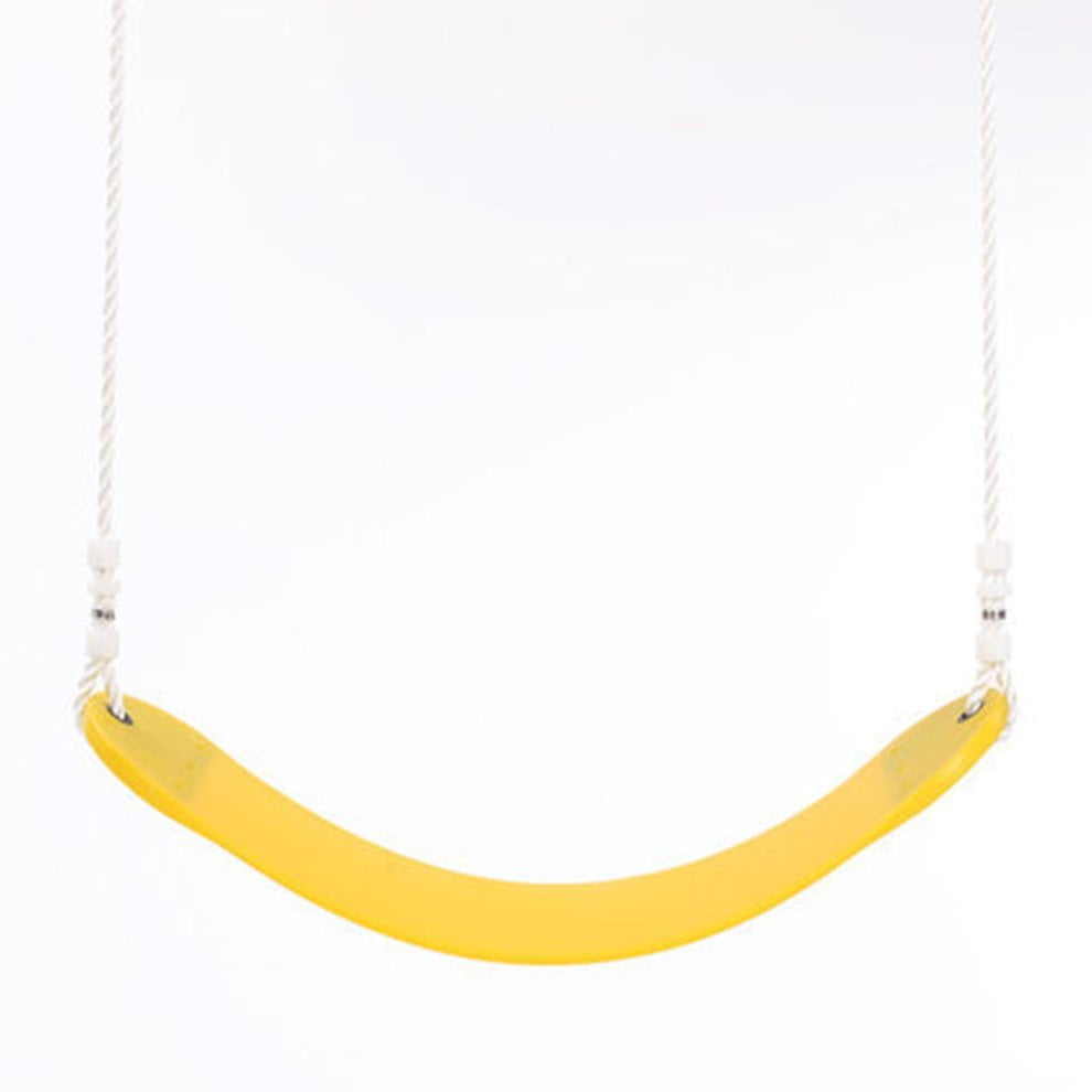 grey and yellow baby swing