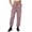 Pink, variant on VEKDONE Women's Tapered Pants Elastic Waist Drawstring Cargo Pants Casual Lightweight Comfy Hiking Joggers Pants with 4 Pockets Travel Outdoor Streetwear Pink L