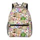 thumbnail image 1 of Fotbe Owl Back To School Mochila Casual con Estampado para Escuela, Viajes y Actividades al Aire Libre - Duradera, Ligera y Cómoda, 1 of 5
