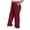Wine, variant on Zorckvet Women's Plus Size Sweatpants, Wide Leg Joggers, Elastic Waist, Baggy Athletic Pants with Pockets, Trendy Fashion