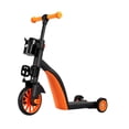thumbnail image 3 of Triciclo infantil de juguete deportivo, equipo resistente, fácil de usar, bicicleta de equilibrio multiusos 3 Naranja, 3 of 8