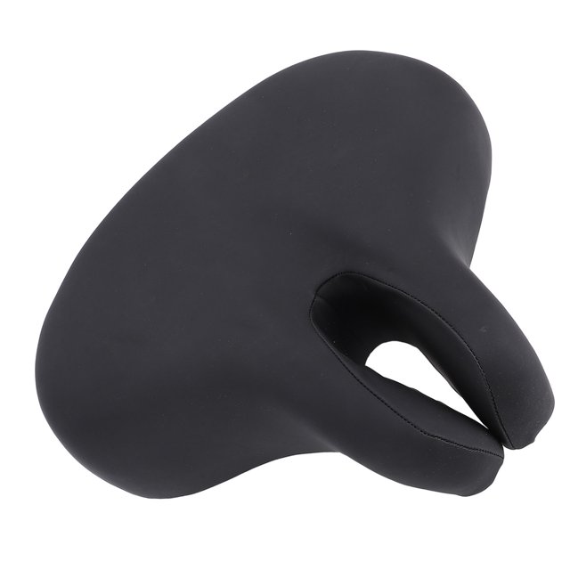 Ergonomic Lightweight Cycle Saddle, Padded Cushion with Resilient PU Leather for Long Rides