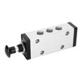 thumbnail image 2 of LAFGUR XQ250622 2 Position Hand Valve Aluminum Alloy G1/4in Pull Lever Pneumatic Systems, 2 of 8