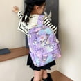 thumbnail image 2 of Mochila Kawaii Sanrio Pochacco con dibujos animados, mochila escolar para niñas y estudiantes, mochila con protector de columna para niños, mochila escolar de regalo, 2 of 5