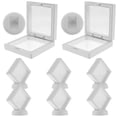 thumbnail image 4 of 1 Set Commemorative Coin Display Case Square Coin Case Coin Collection Rack, 4 of 9