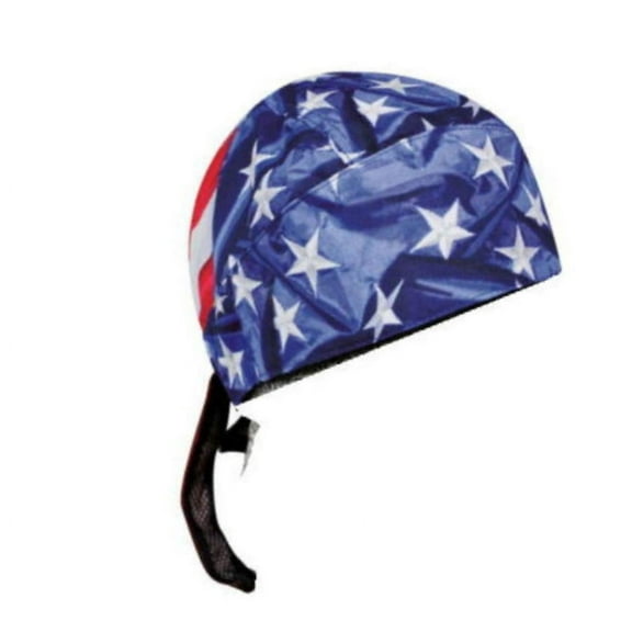 Headwrap DANBANNA PLATINUM US Flag Stars & Stripes Du Rag Doo Rag Bandana
